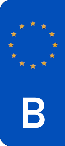 Belgium Euroflag