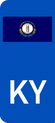 Kentucky Euro Flag