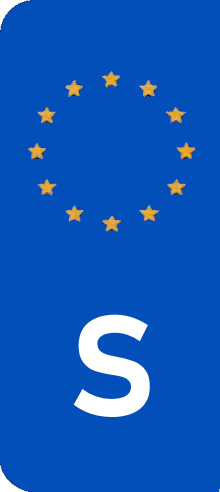 Swedish Europlate Flag