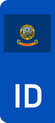 Idaho European Flag