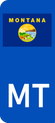 Montana Euro Flag