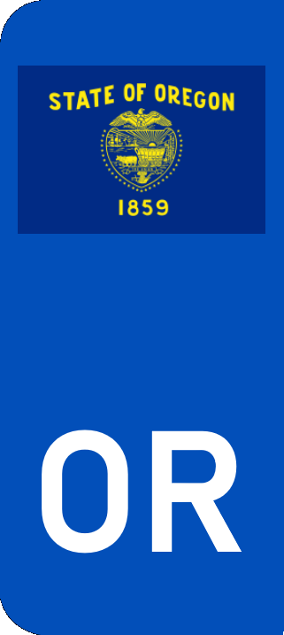 Oregon Euro Flag
