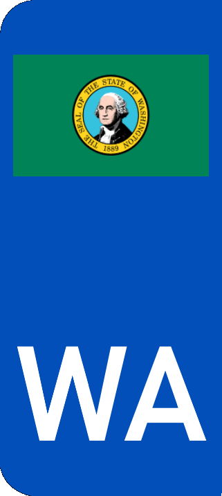 Washington State Euro Flag