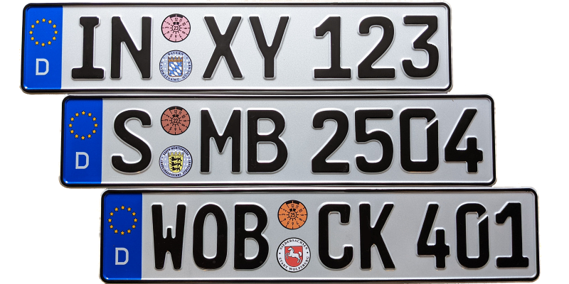 Custom European Plates - German License Plates – EuroPlateGuy