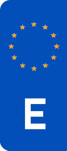Spanish Euro Flag