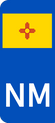 New Mexico Euro Flag