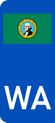 Washington State Euro Flag